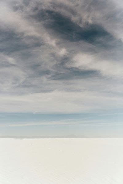 Desert photo with a person, after